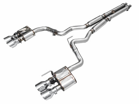 S650 AWE Quad Tip Mustang GT Exhaust Suite