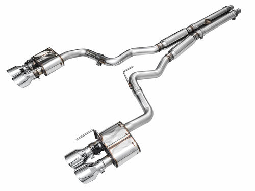 S650 AWE Quad Tip Mustang GT Exhaust Suite