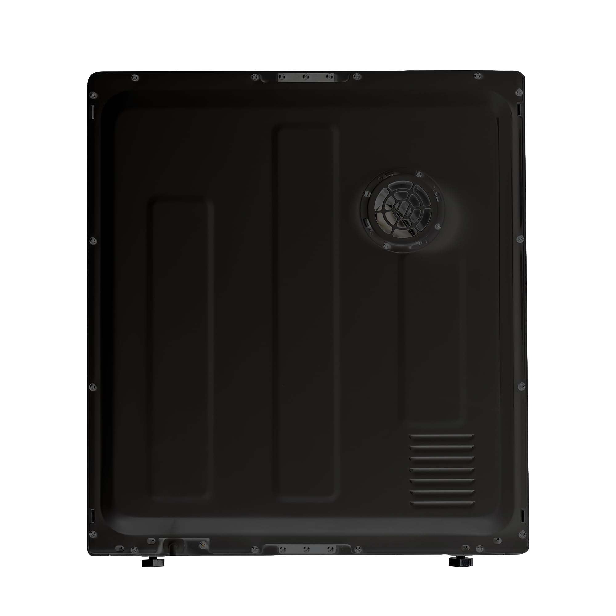 Compact Equator Vented Sensor Dryer 3.5cf/13lbs 110V Bottom Control Digital (Black)