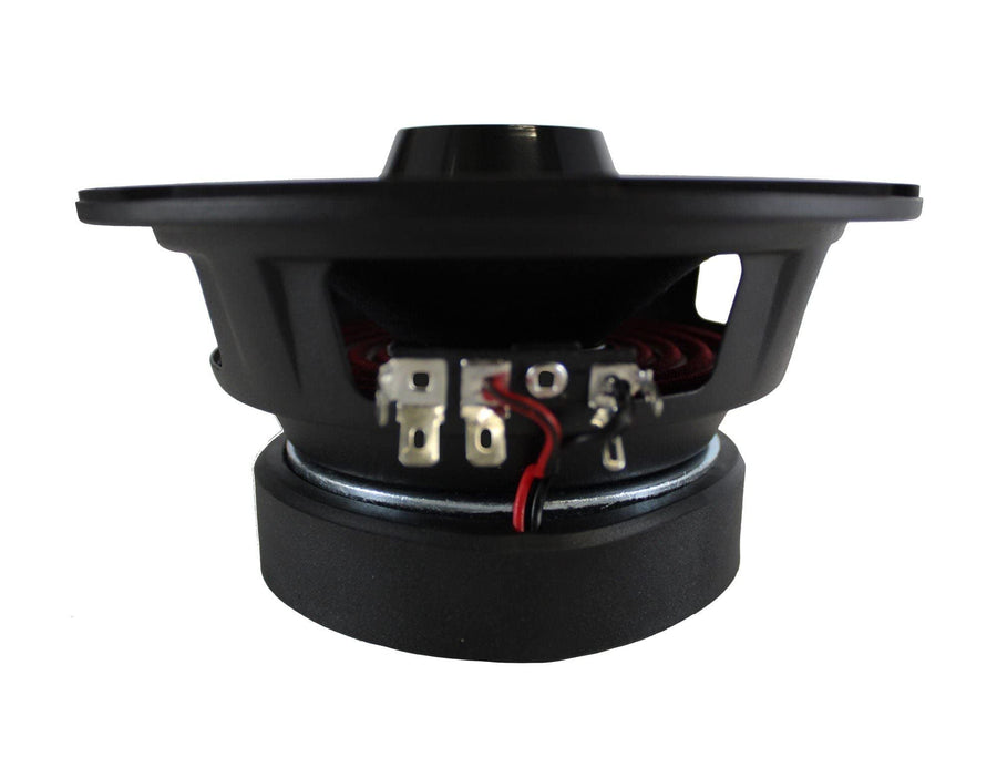 P65X V2 Massive Audio | 6.5" Pro Audio Coaxial Speakers | 100W RMS / 200W Max | High SPL Mid-Range with Compression Tweeter | 4 Ohm | Loud, Clear Pro Sound Upgrade