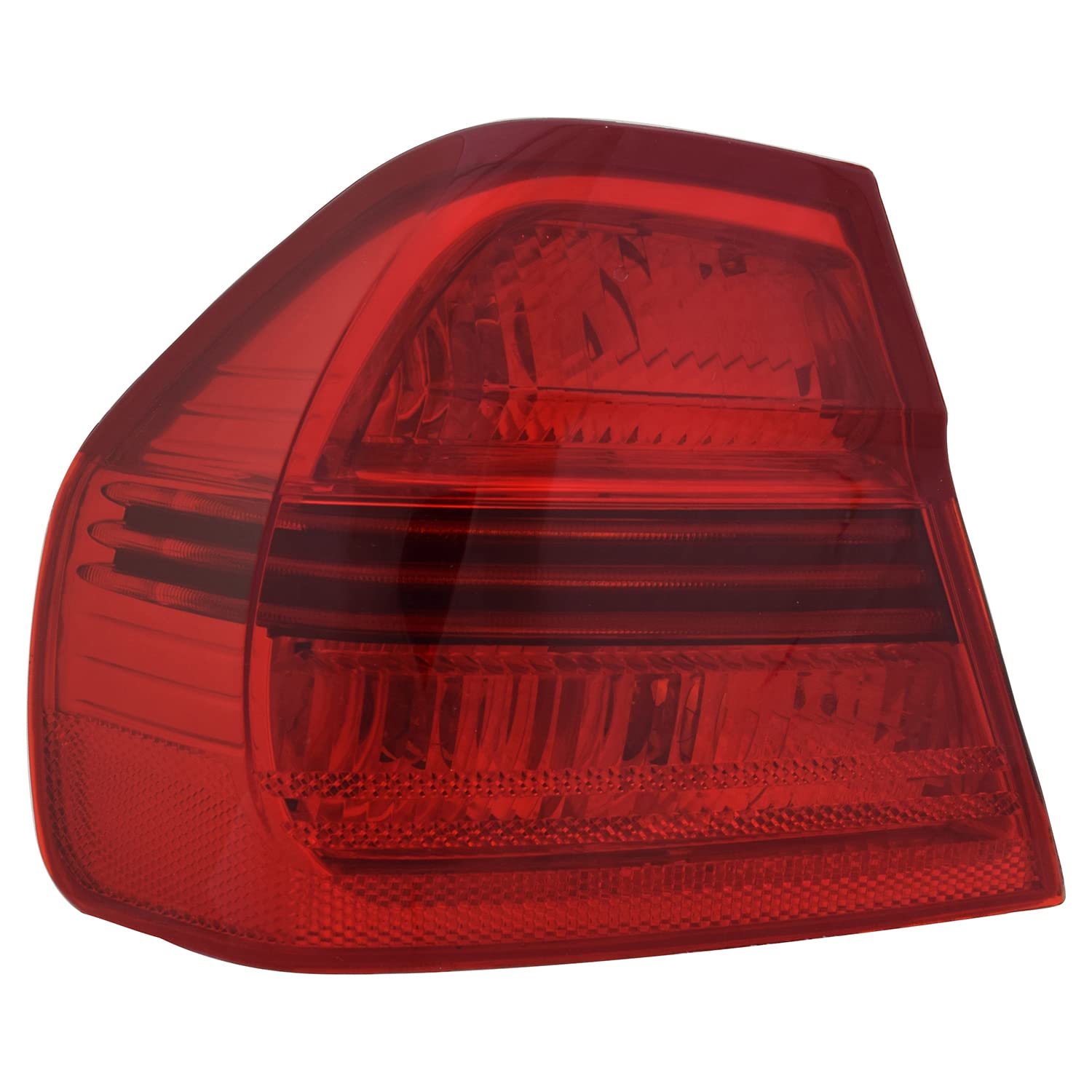 Left TYC Tail Light Assembly Compatible with 2006-2008 BMW 3 Series