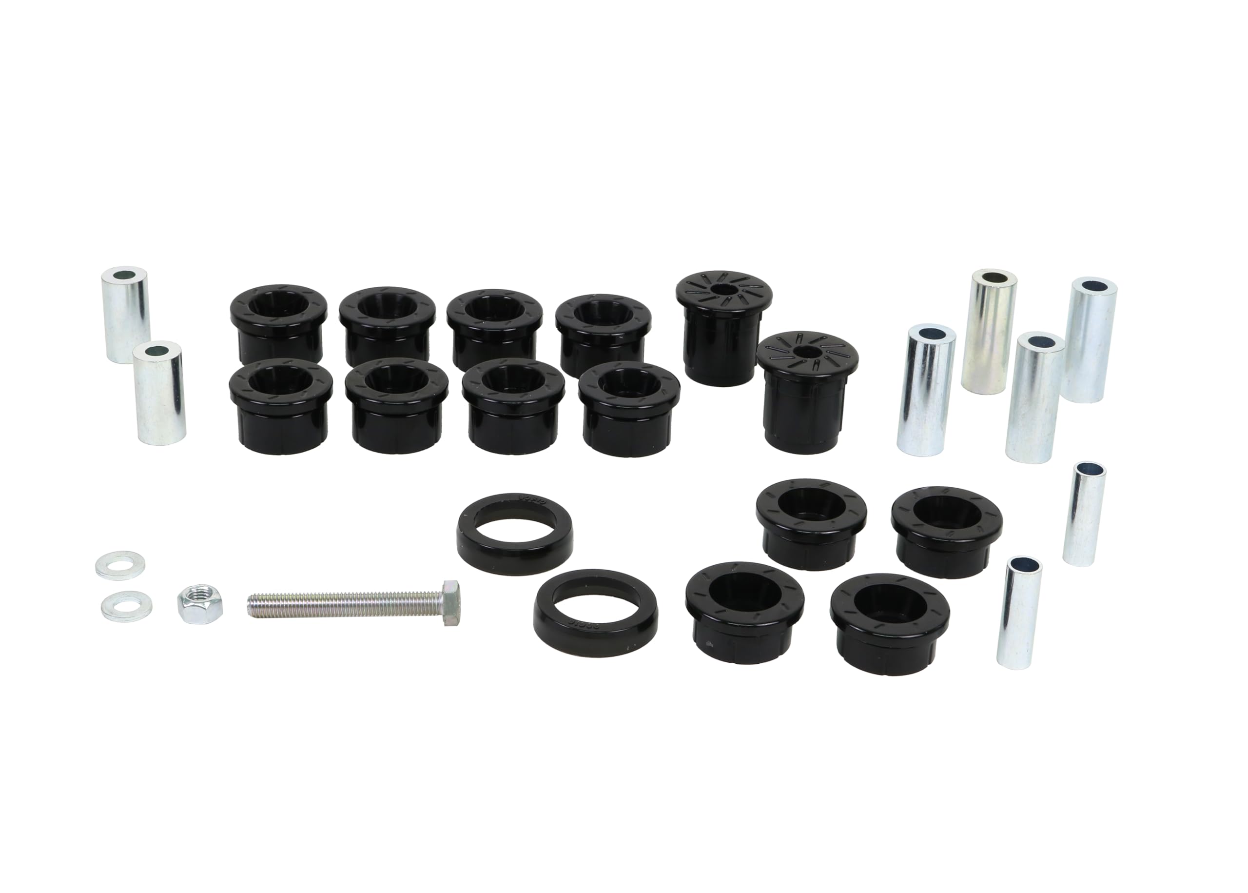 Whiteline W56423 Control Arm Bushing Kit Front Suspension Compatible with 07-14 Wrangler