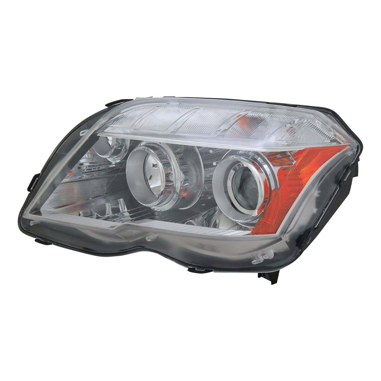 Left TYC Headlight Assembly Compatible with 2010-2012 Mercedes Benz GLK class