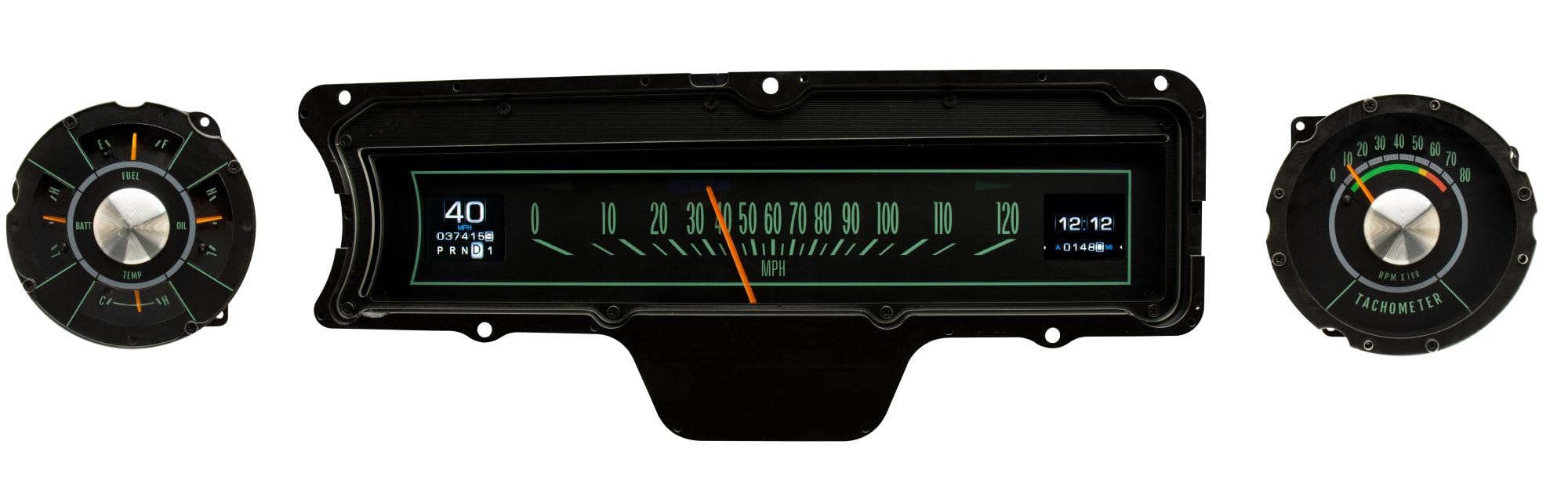 Dakota Digital RTX Gauge Instrument System RTX-65C-IMP-X Compatible with Chevy 1965 Caprice/Impala