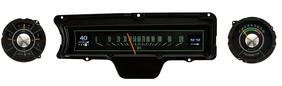 Dakota Digital RTX Gauge Instrument System RTX-65C-IMP-X Compatible with Chevy 1965 Caprice/Impala
