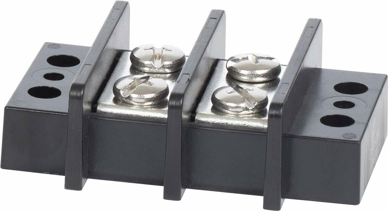 2602 Blue Sea Systems 2 Circuit 65A Terminal Block, Beige