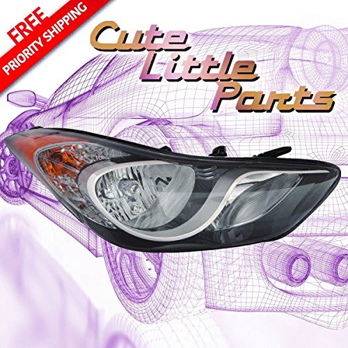 For Hyundai Elantra 11-13 / Coupe 13 DEPO Headlight Assembly Korea Built RH USA Passenger Side