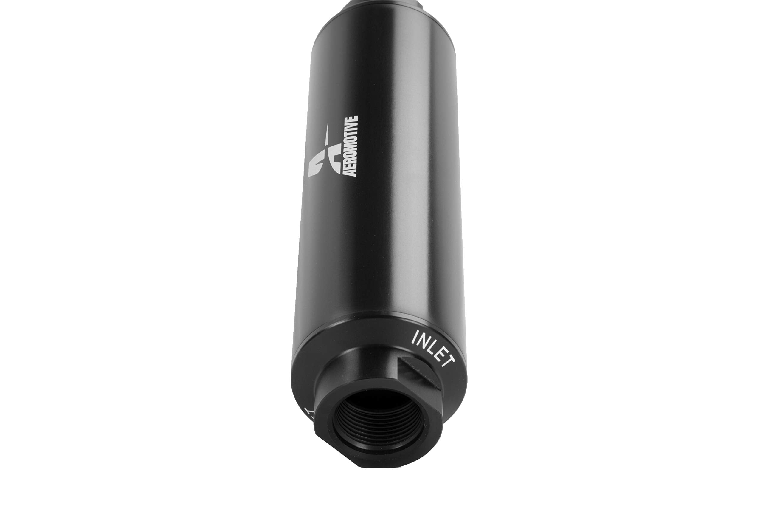 In-Line Aeromotive 12363 40-Micron Stainless Steel Fuel Filter, AN-16 Ports