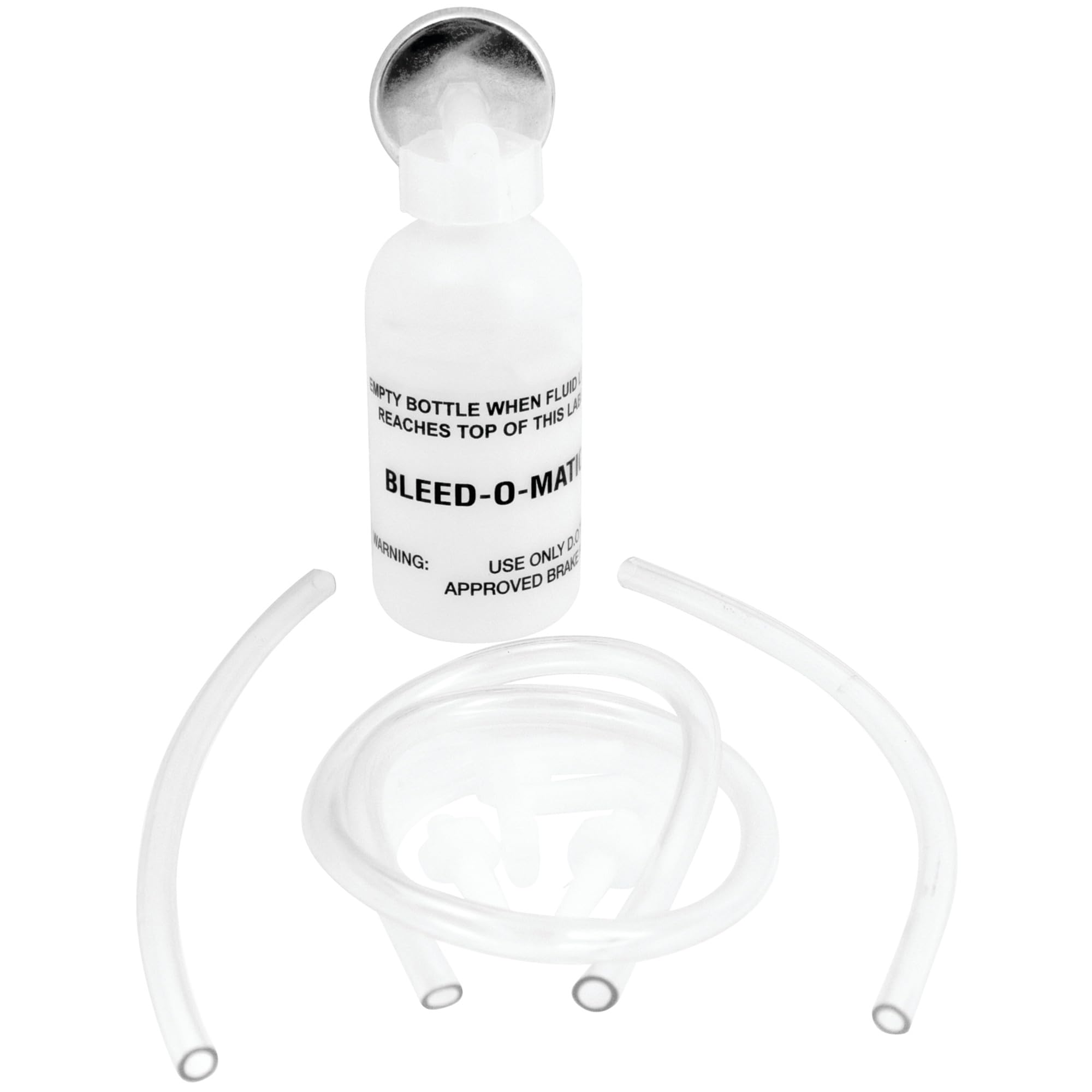 Brake Bleeder and Vacuum Pump Kit Performance Tool W80625 with Magnetic Pad and Adapters for Easy Air Bleeding of Brake Lines