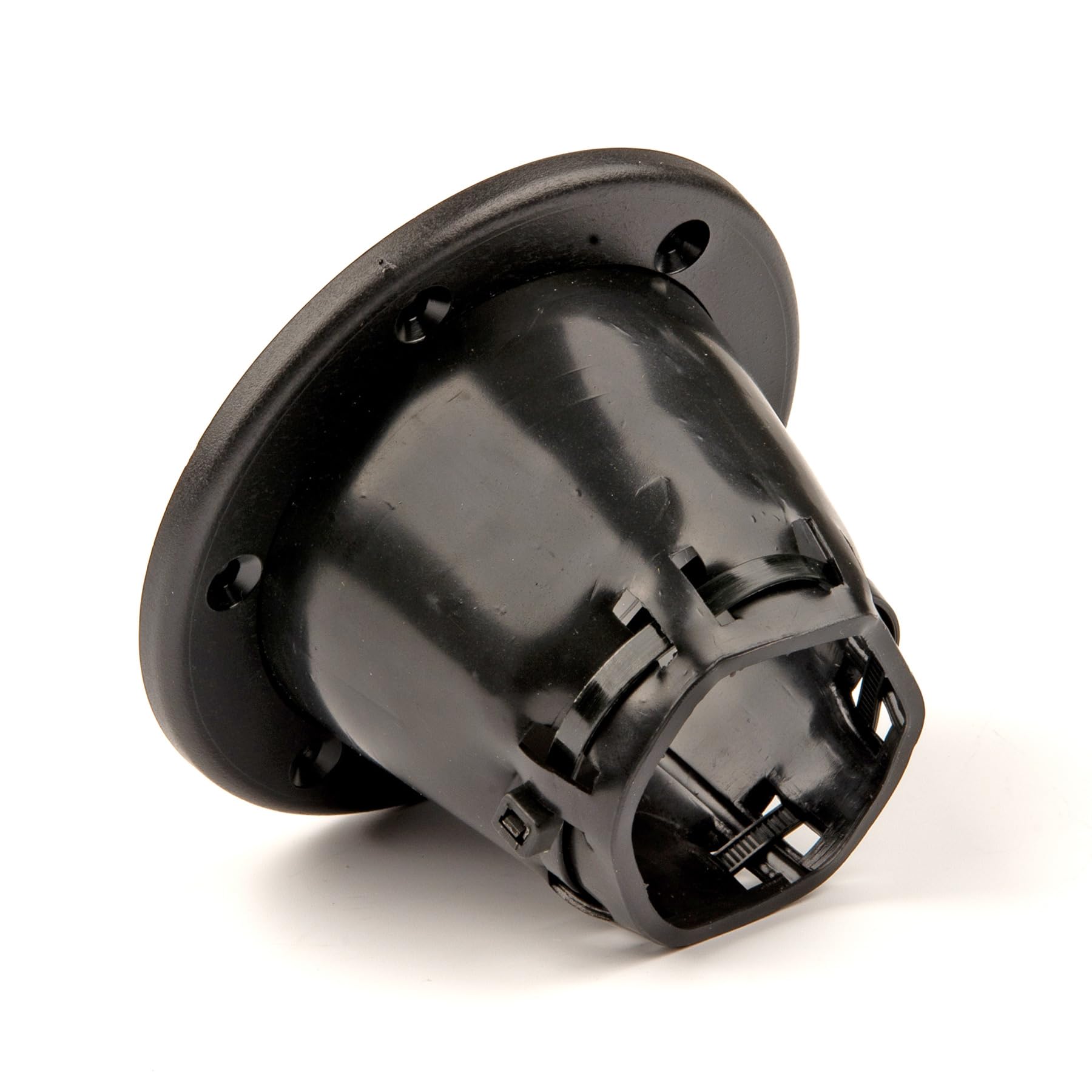 T-H Marine Easy Install Cable Boot - Waterproof 3" Marine-Grade Vinyl, Durable Black Cable Protector for Pontoon & Boat Electrical Management, UV Resistant with Reinforced Ring