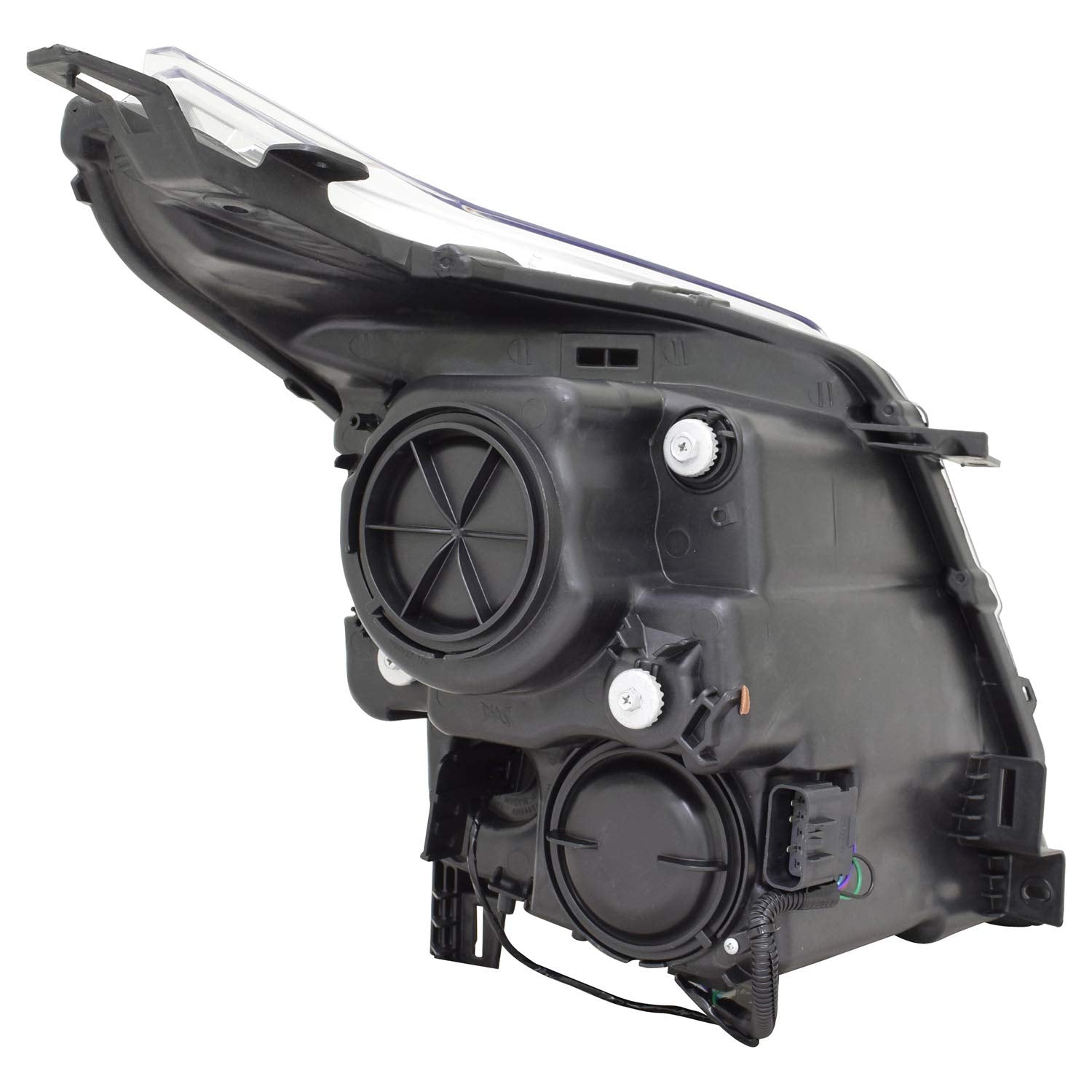 Left TYC Headlight Assembly Compatible with 2014-2016 Cadillac SRX