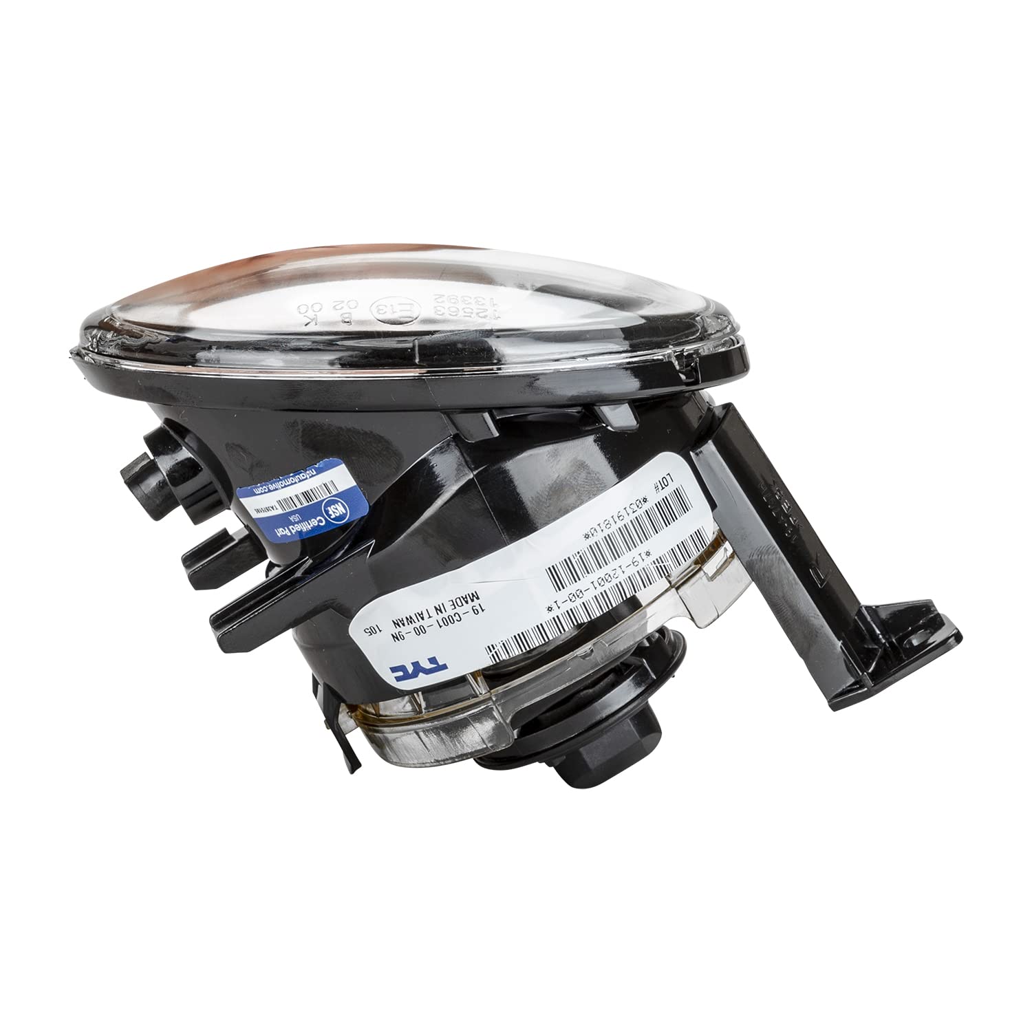 Right TYC Fog Light Assembly Compatible with 2010-2014 Volkswagen Jetta