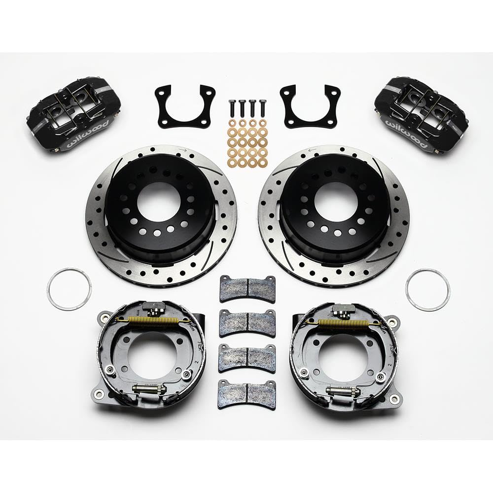 140-11397-D WILWOOD FDP-LP 11.00" P-Brake Kit, Drilled 58-64 Olds/Pontiac Ends 2.81" Offset