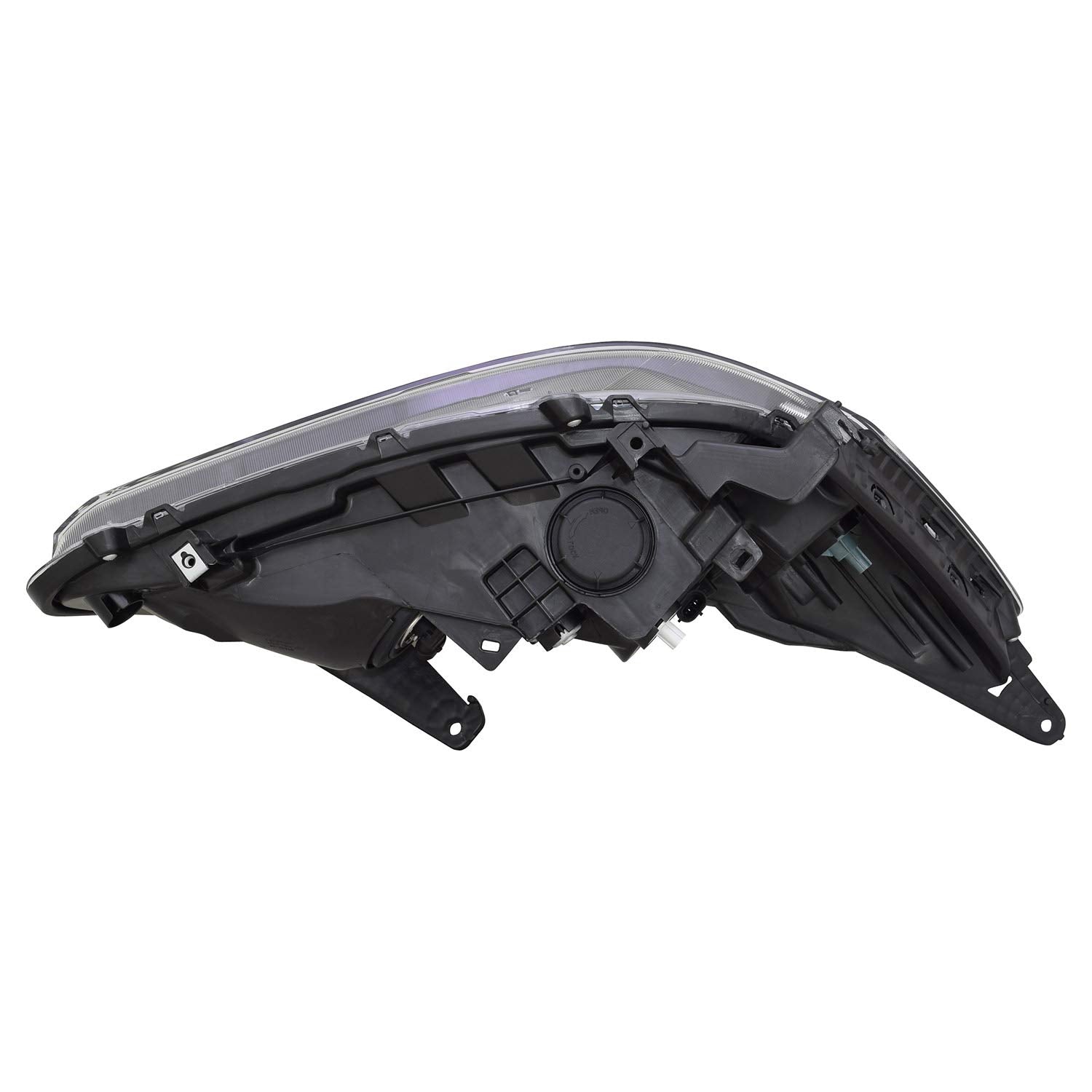 Left TYC Headlight Assembly Compatible with 2013-2015 Honda Accord