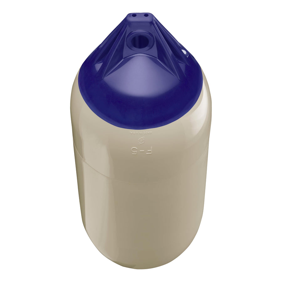 F-5 Standard Polyform Boat Fender Blue Ropehold - Sand