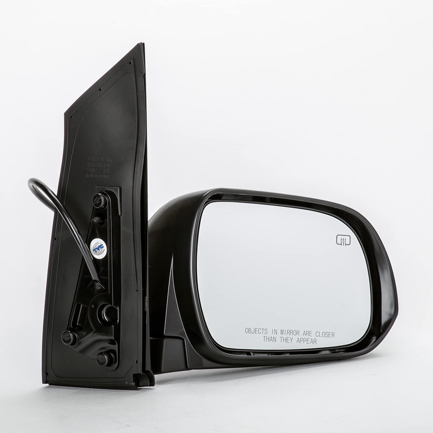 Right-Side TYC 5350241 Door Mirror Compatible with 2011-2012 Toyota Sienna