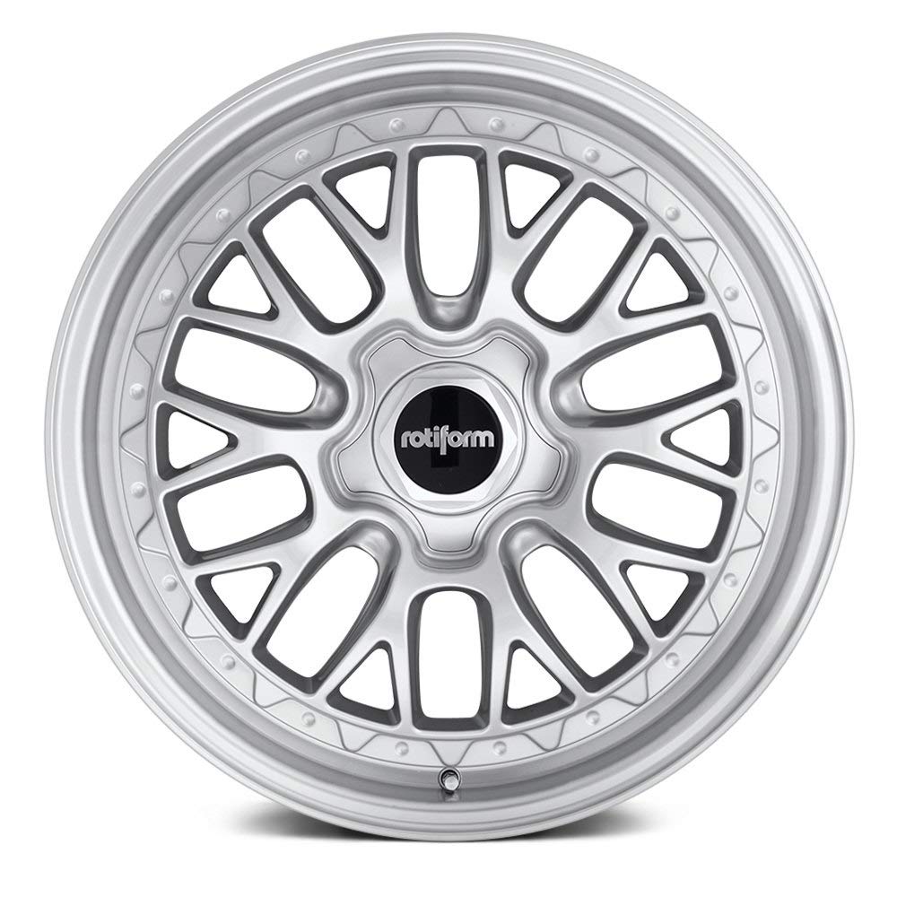 1PC Rotiform R155 19X10 5X112 GL-SLVR-MACH 35MM - R1551900F8+35