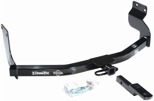 Class II Draw-Tite Frame Hitch with 1-1/4" Square Receiver Tube Opening, Black