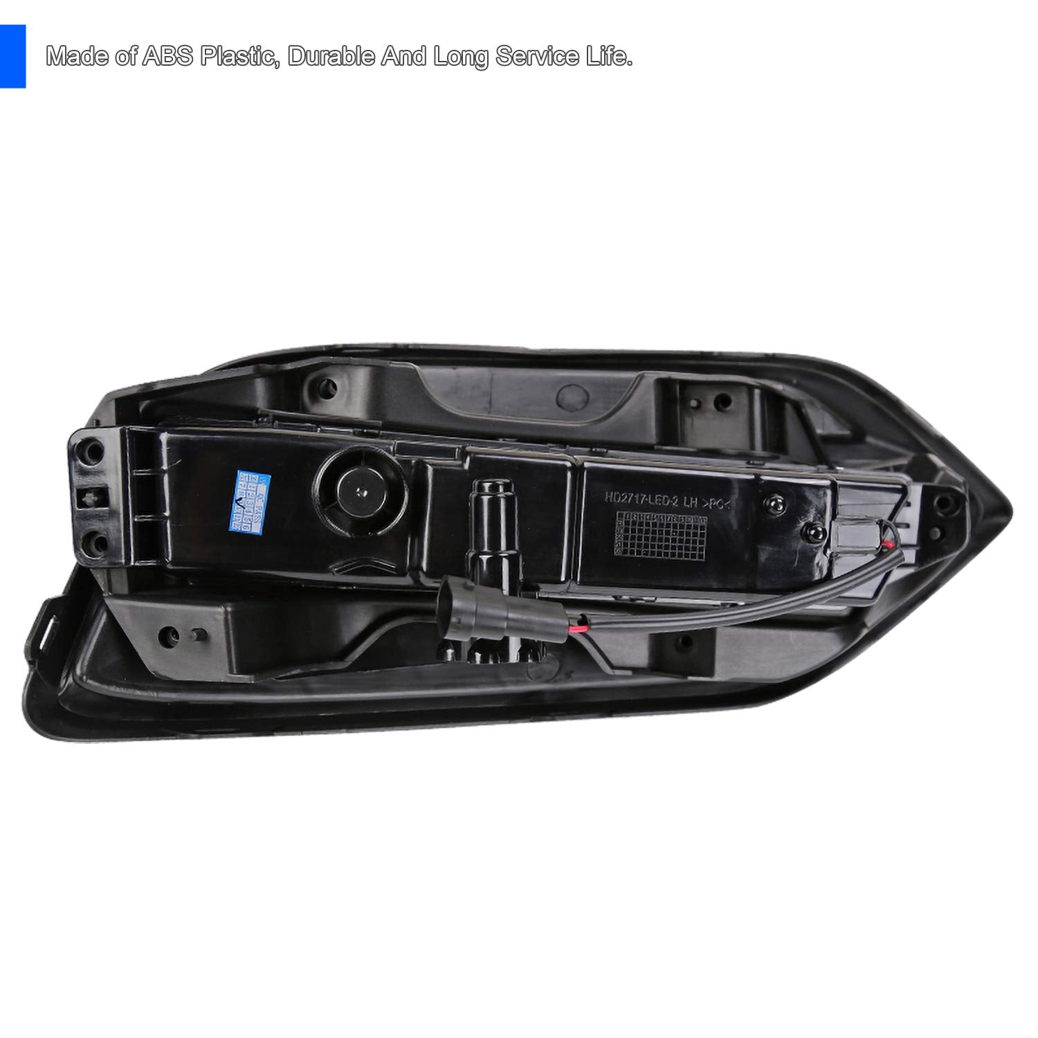 LED Fog Lights SPEC-D TUNING + Built-In LED Bulbs + Switch Compatible with 2019-2020 Honda HR-V, L+R Pair Assembly