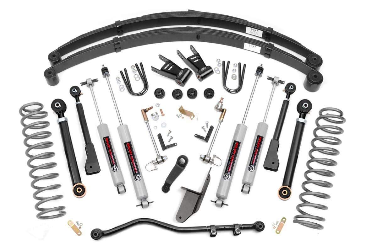 6.5" Rough Country X-Series Lift Kit for 1984-2001 Jeep Cherokee XJ - 69620