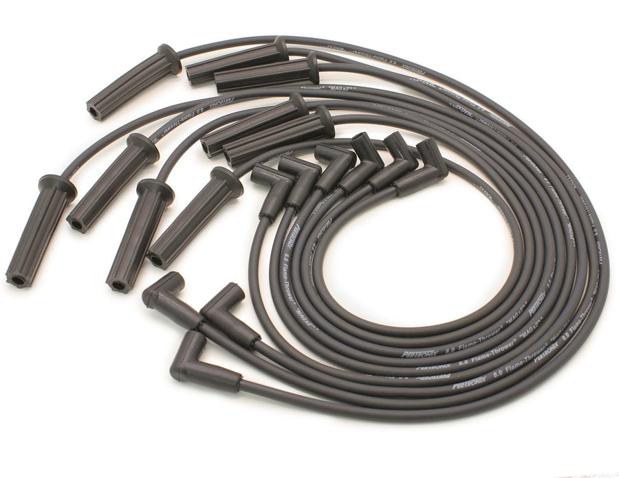 Flame-Thrower Pertronix 808216 Black Custom Fit 8mm 8 Cylinder Spark Plug Wire