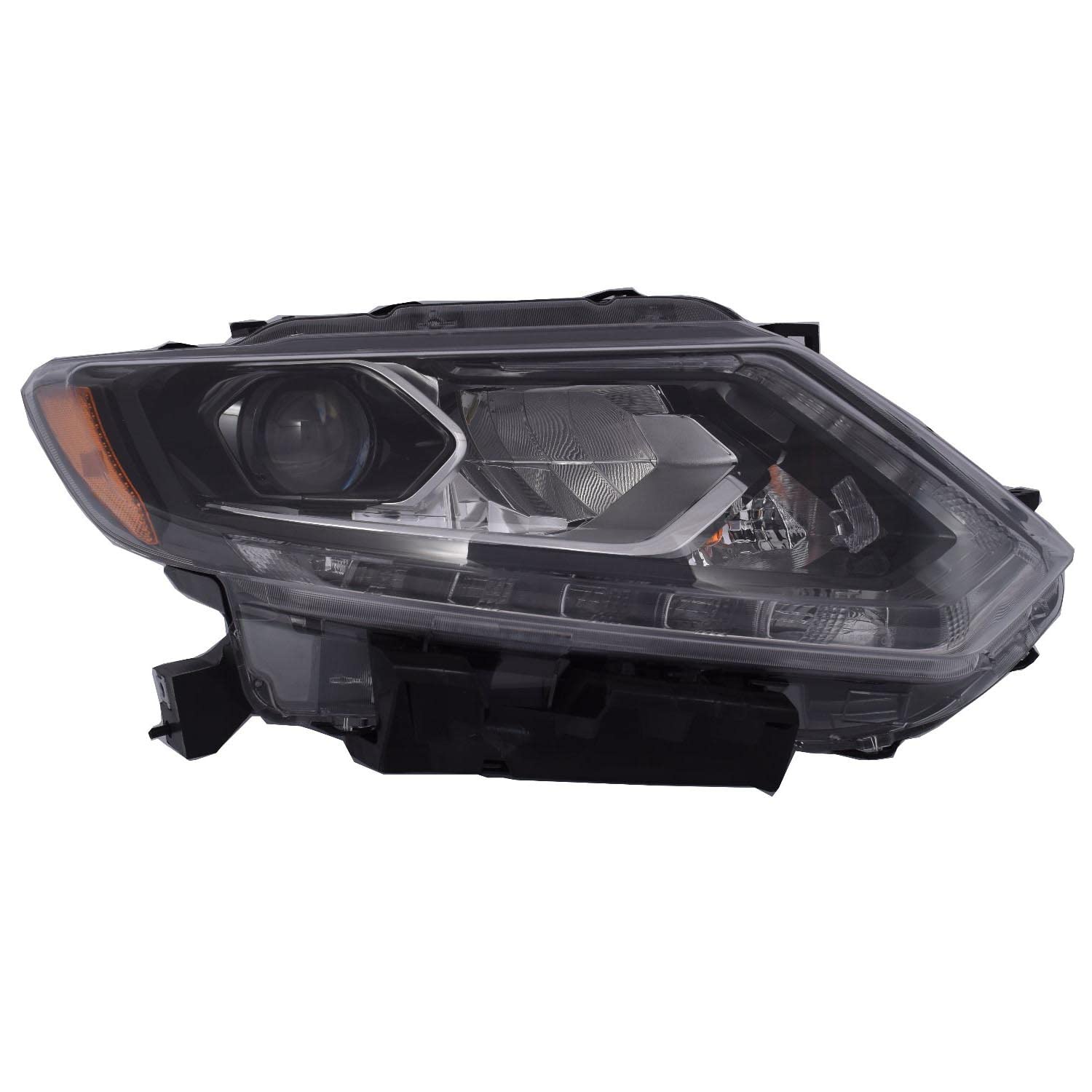 For Nissan Rogue 16 ACK Headlight LED with Auto Light Control without Auto Leveling Passenger Side CAPA | DOT Certified 26010-4BA7B | NI2503245C