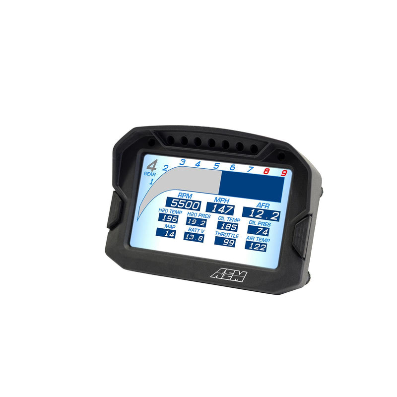 CD-5L AEM 30-5601 Carbon Logging Digital Dash Display (Non-GPS Enabled)