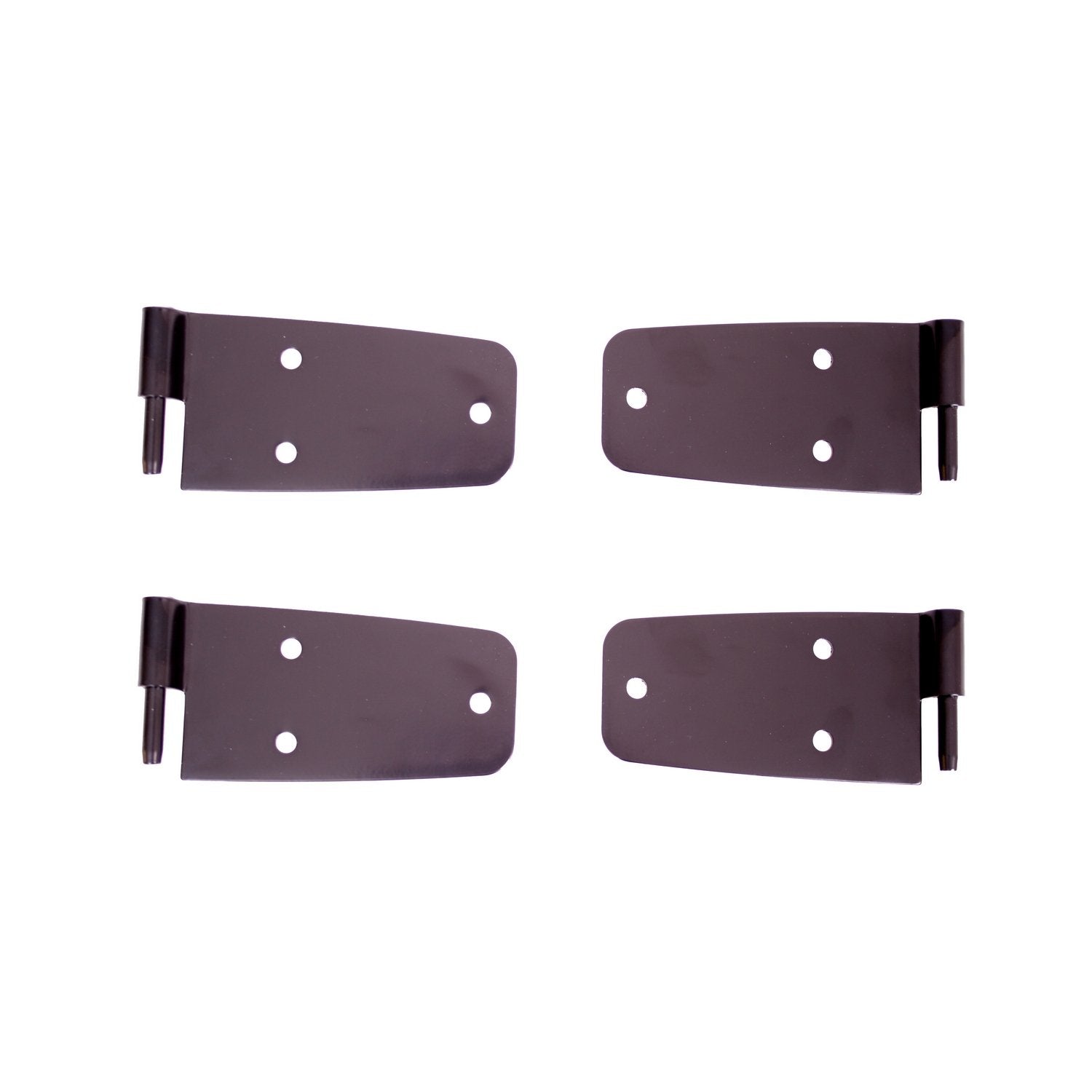 Rugged Ridge Jeep CJ Door Hinge Kit | Steel, Black | 11202.02 | Fits 1976-1986
