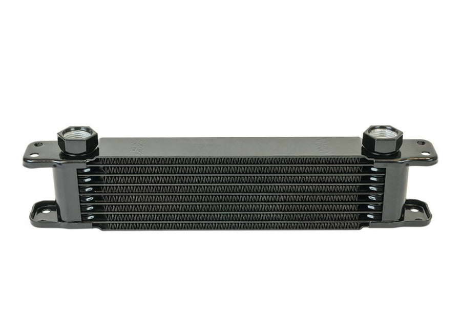 Stacked Plate Flex-a-lite (500007) 7-Row Engine-Oil Cooler, 11 x 2 3/4 x 1 3/4" with AN Fittings