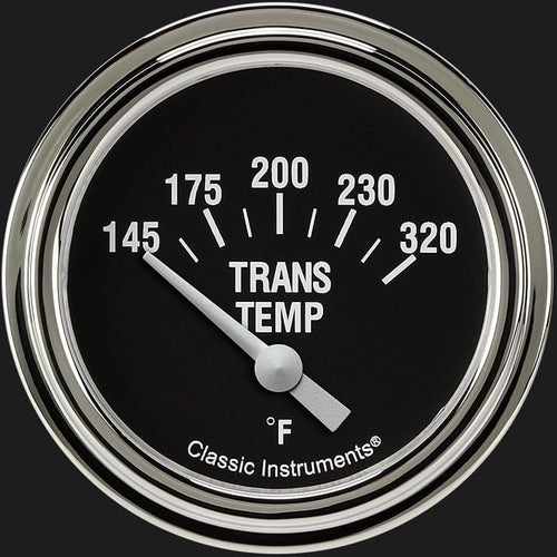 Hot Rod Classic Instruments HR227SLF 2 5/8" Transmission Temperature Gauge