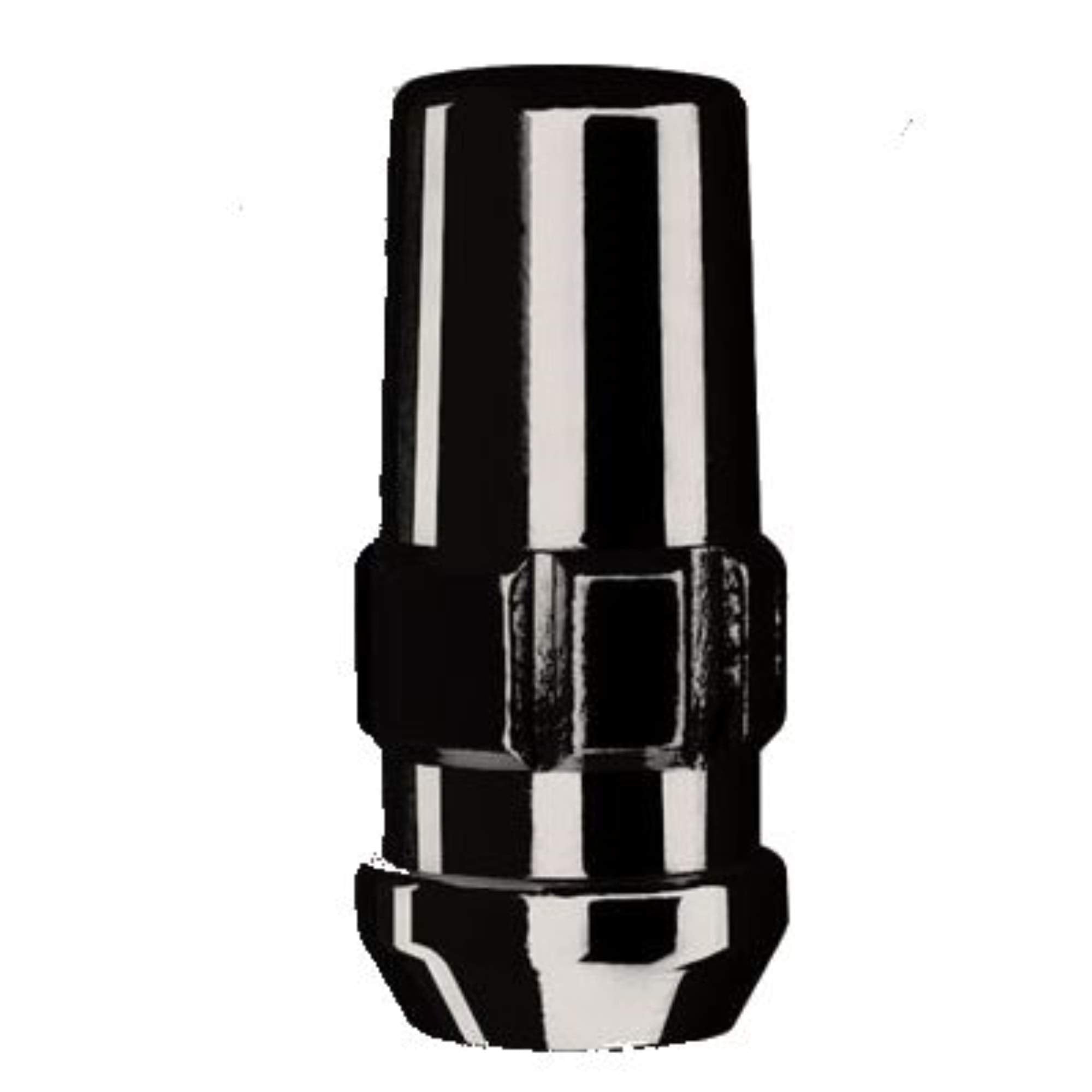 Gorilla 76644NBC Automotive Black 14mm x 1.50 Thread Size Chrome Finish Duplex Acorn Wheel Lock with 6-Lug Nut, (Pack of 24)