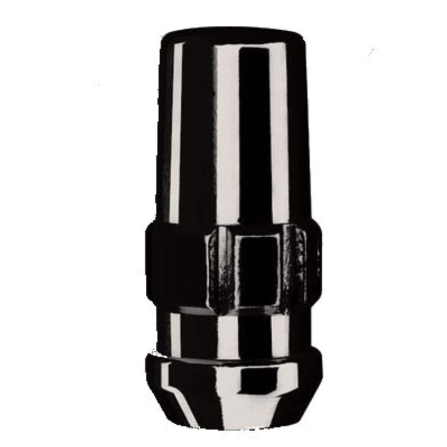 Gorilla 76644NBC Automotive Black 14mm x 1.50 Thread Size Chrome Finish Duplex Acorn Wheel Lock with 6-Lug Nut, (Pack of 24)