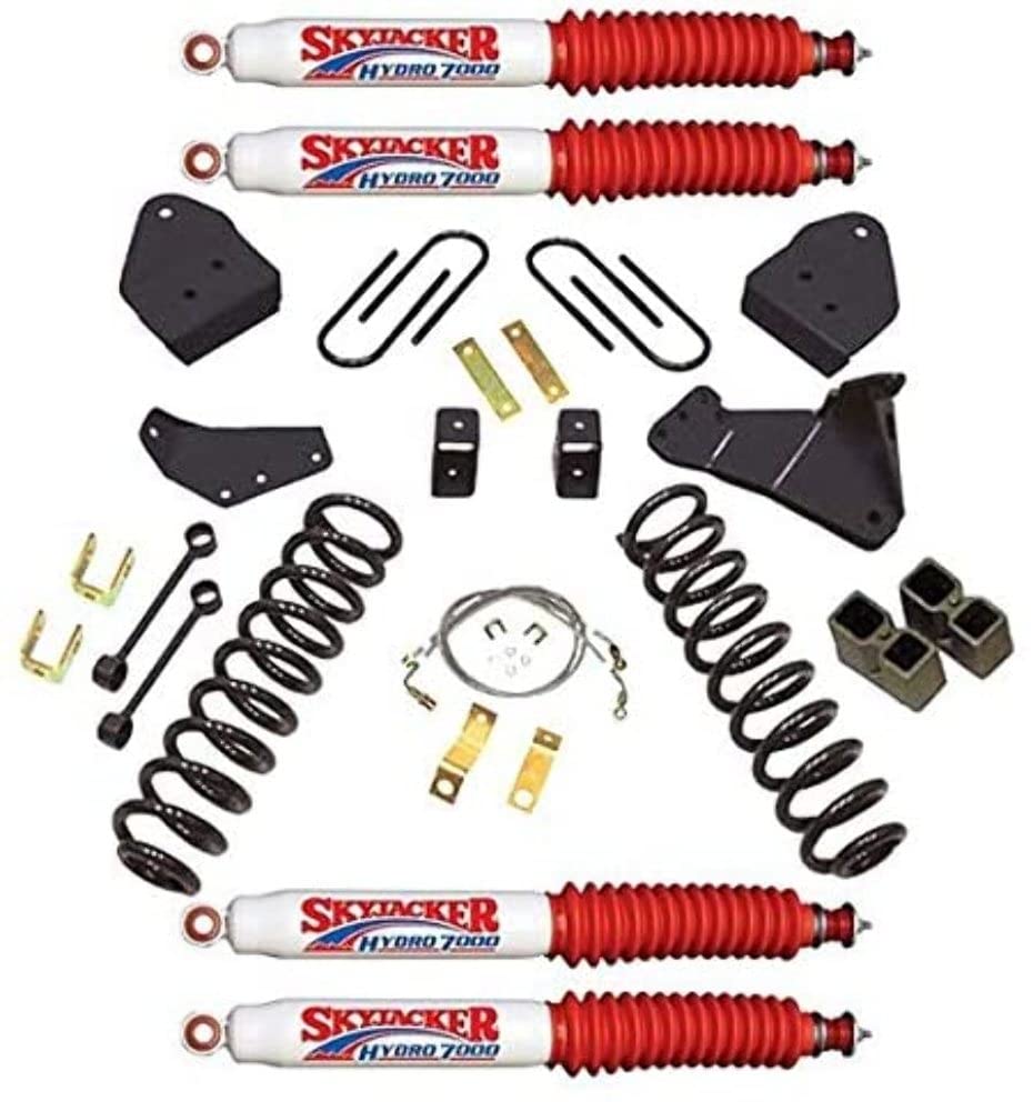 Suspension Lift Kit F8601K-H Skyjacker w/Shock 6 in. Lift Incl. Front Coil Springs Rear Blocks