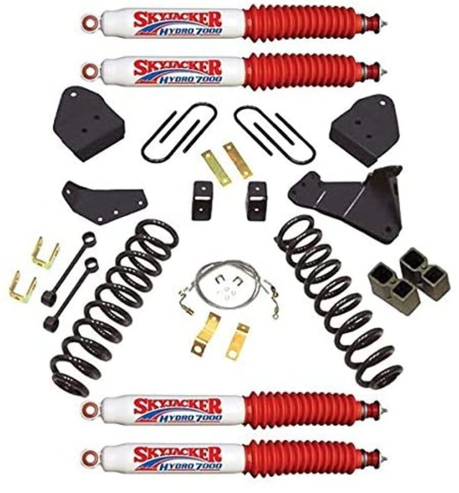 Suspension Lift Kit F8601K-H Skyjacker w/Shock 6 in. Lift Incl. Front Coil Springs Rear Blocks