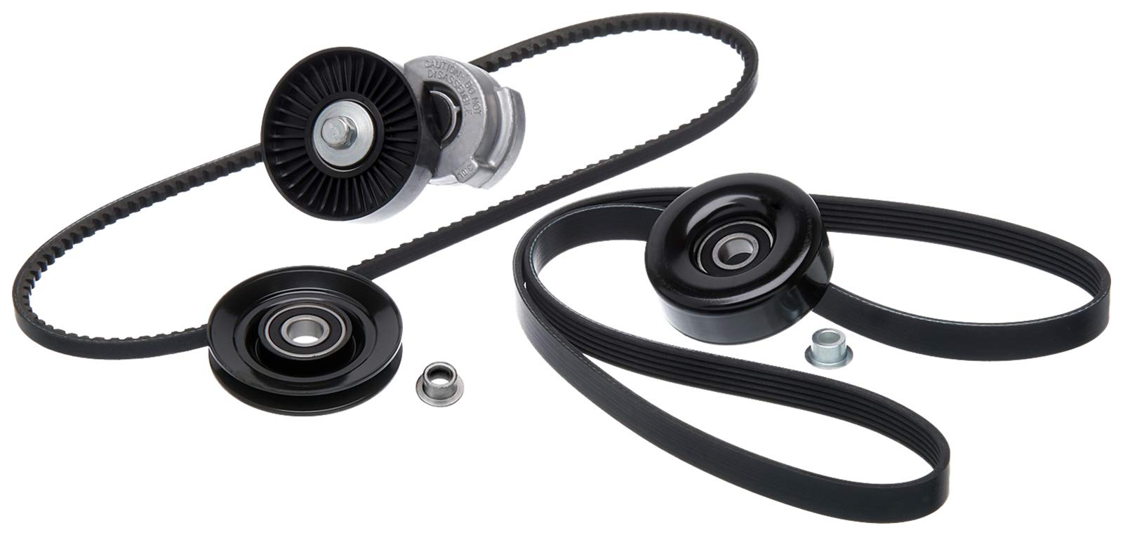 Complete Gates Serpentine Belt Drive Component Kit 90K-38122
