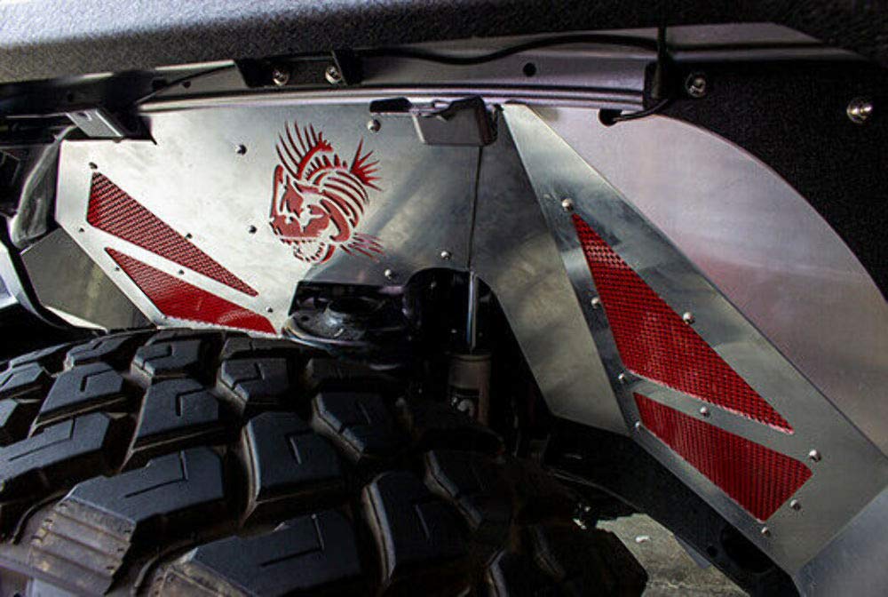 Fishbone FB33108 Offroad - Raw Front and Rear Inner Fenders