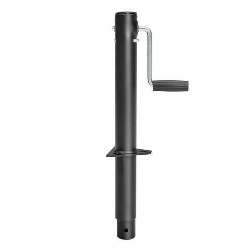 Side Wind Lippert 285420 Tongue Jack with Mounting Hardware , Black , Standard