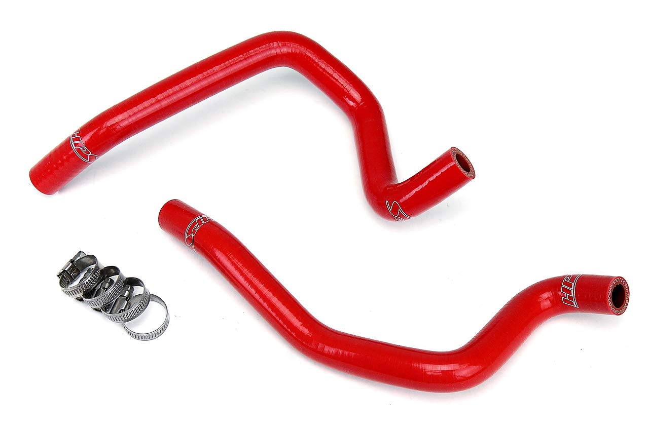 3-ply HPS Red Reinforced Silicone Heater Coolant Hose Kit 57-1803-RED