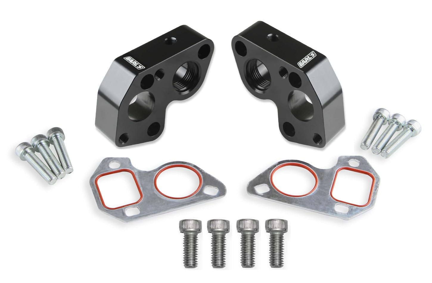Ls Block EARL'S PERFORMANCE PLUMBING To Bbc Electric Water Pump