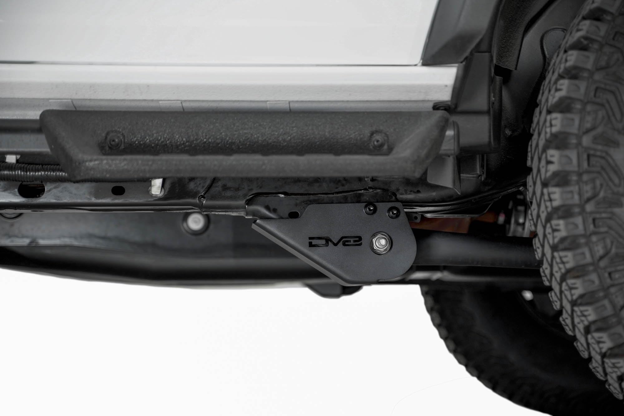 DV8 Offroad Skid Plates Trailing Arm for 2021-2025 Ford Bronco | Designed for Models with Trailing Arms Without The OEM Welded Skid | Protects The Vulnerable Trailing Arm Mounts | Steel Construction