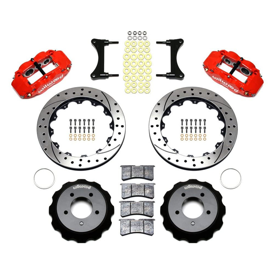 Front Hat Kit FNSL6R, 12.88", Drill, Red