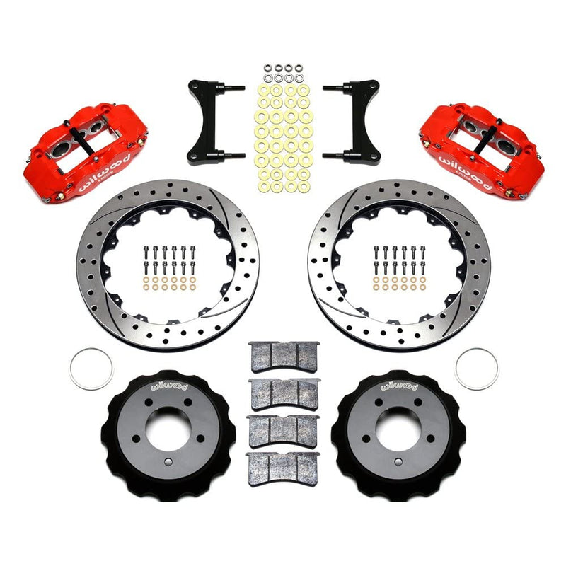Front Hat Kit FNSL6R, 12.88", Drill, Red