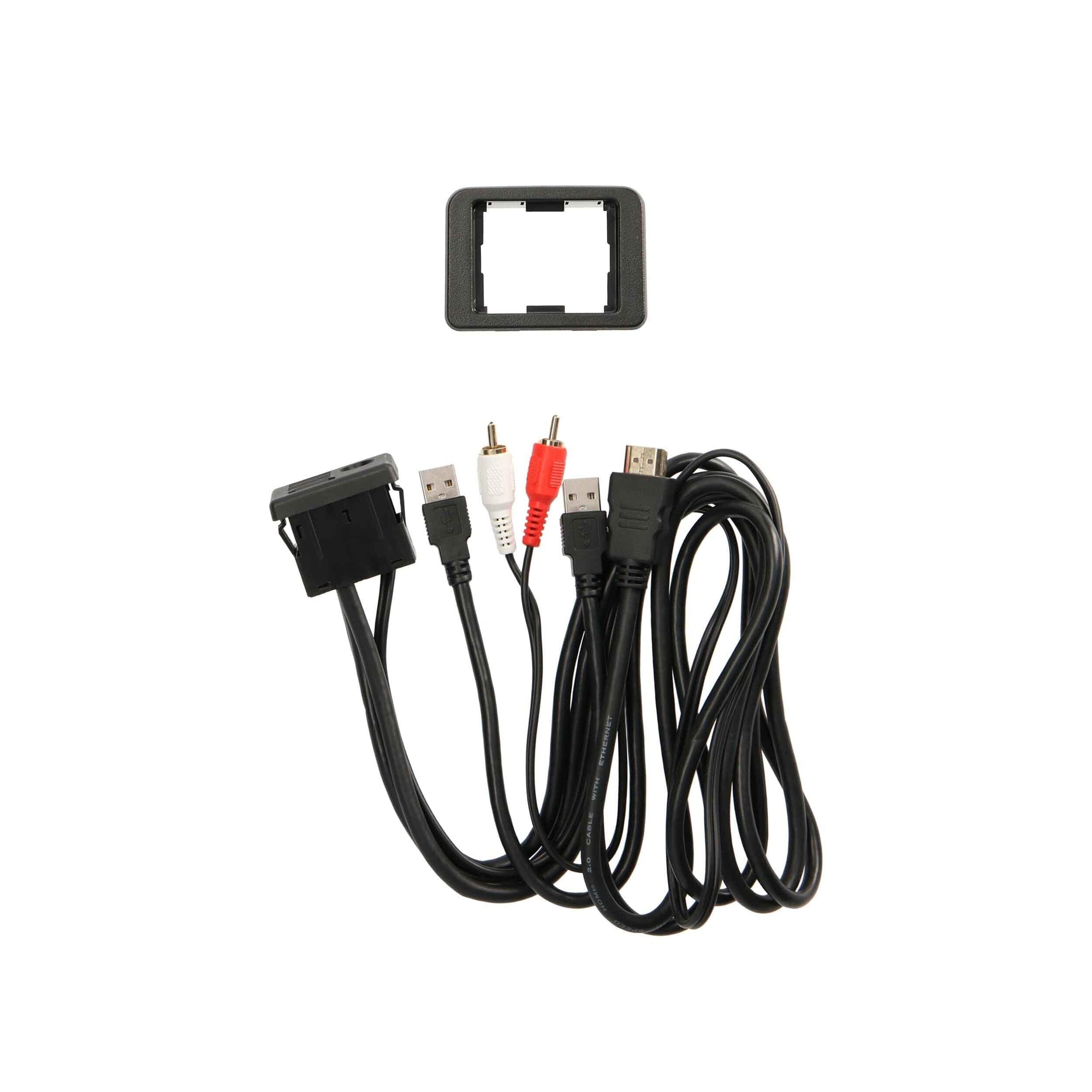 Heise USB/Aux/Hdmi Replacement Panel 3 Feet - Chrysler/Dodge/Jeep Axxess