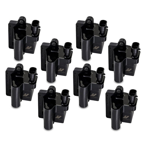 Mishimoto Ignition Coil, Set of 8 Compatible with GM L-Series Truck Engines 1999-2007