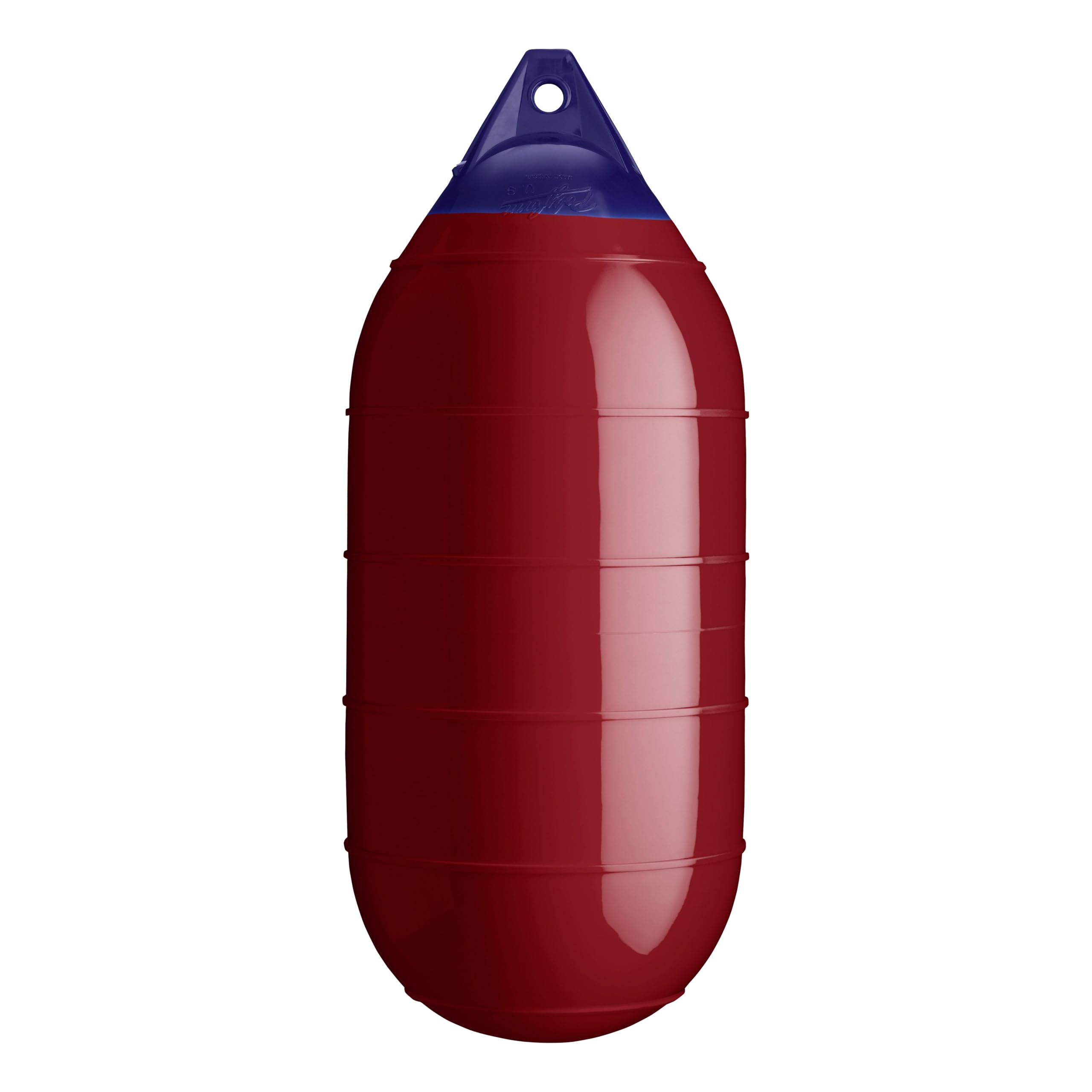 Polyform Low Drag Buoy LD-Series Standard Blue Ropehold - Burgundy LD-4