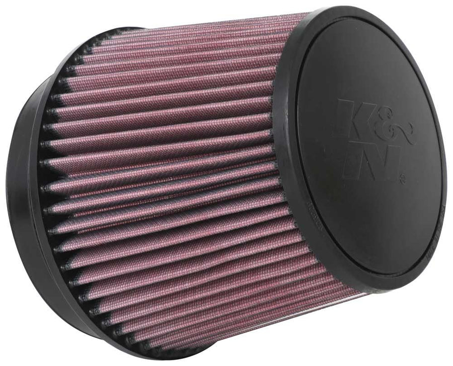 High-Flow K&N Original Lifetime Universal Clamp-On Filter: High Performance, Premium, Washable: Flange Diameter: 6 In, Filter Height: 6 In, Flange Length: 1 In, Shape: Round Tapered, RU-4940