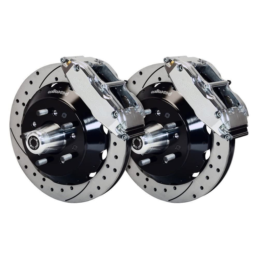 Wilwood Superlite Narrow 6R Front Hub Kit 14.00in Drill Pol WWE ProSpindle