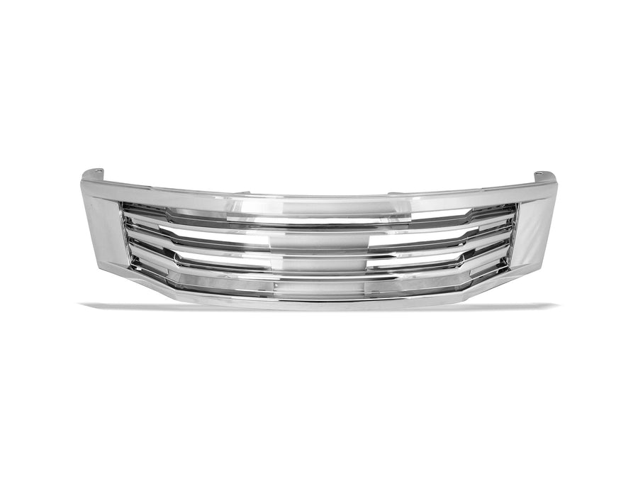 7148987 Armordillo USA Horizontal Grille Fits 2008-2010 Honda Accord Sedan-Chrome