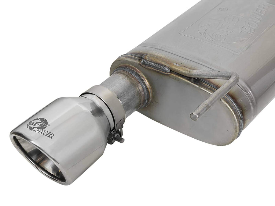 Mach Force Xp aFe Power 49-43105-P Axle Back Exhaust System