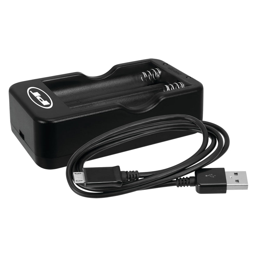 Dual Port Performance Tool W2655C 18650 Lithium Ion Battery Charger with Micro USB Cable - Fast and Safe Charging for Home and Travel